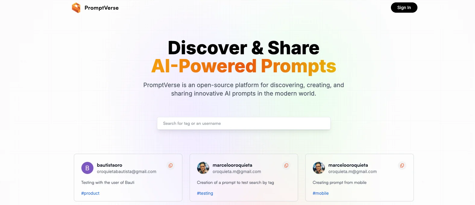 Sharing AI-Powered Prompts